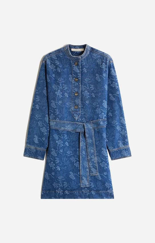 [3EVA66-V08839-460] VANESSA BRUNO - GINO Dress Denim (S)