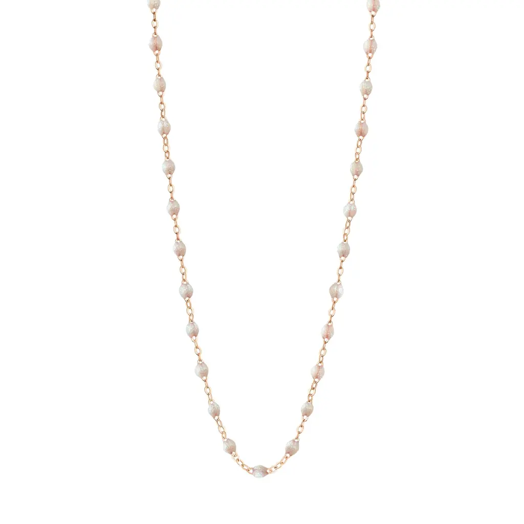 [B1GI001R61 42 XX] GIGI CLOZEAU - Classic Gigi OPAL Necklace 18ct Rose Gold 42cm