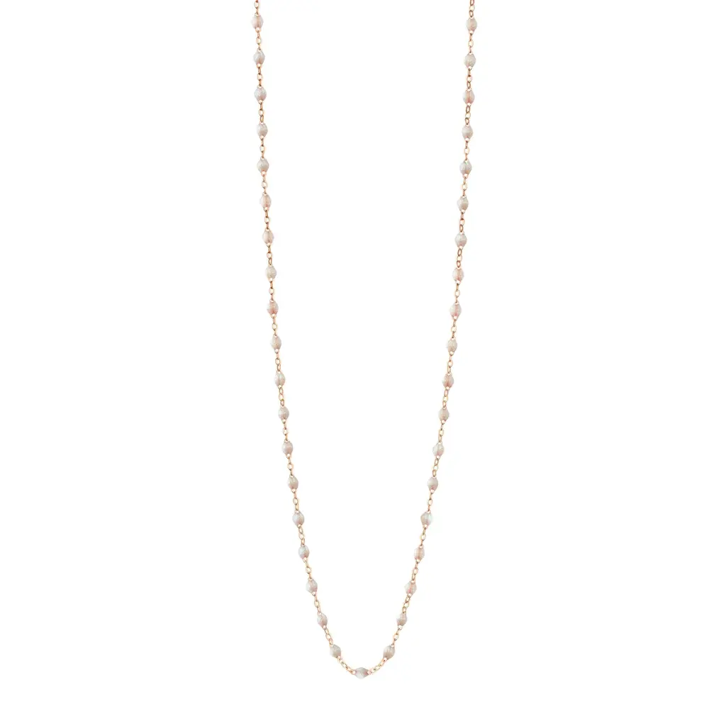 [B1GI001R61 60 XX] GIGI CLOZEAU - Classic Gigi OPAL Necklace 18ct Rose Gold 60cm