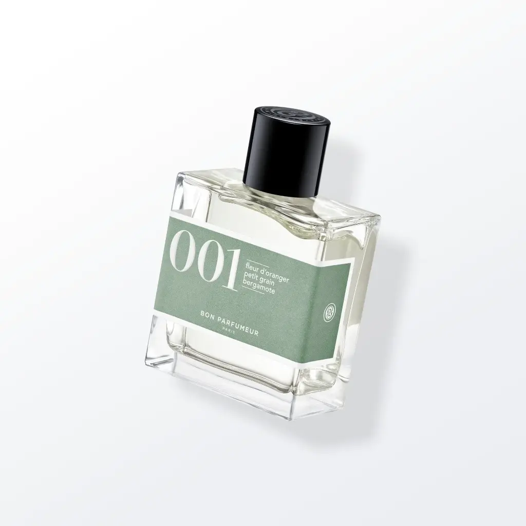 [BP001CI30] BON PARFUMEUR - Intense Cologne #001 Orange blossom, petit grain, bergamot, 30ml