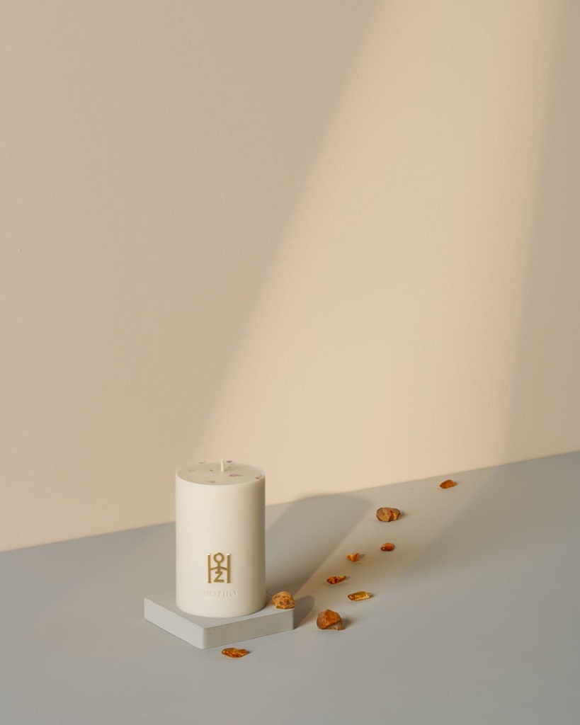 [F L A /HA R / 4 5 0] Candela Armonizzante Fiamma 450gr - HOZHO PARIS