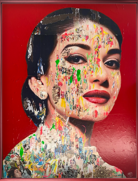 [CALASRED] Maria Callas Painting