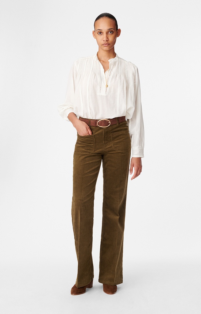 Dompay Pants Kaki - VANESSA BRUNO