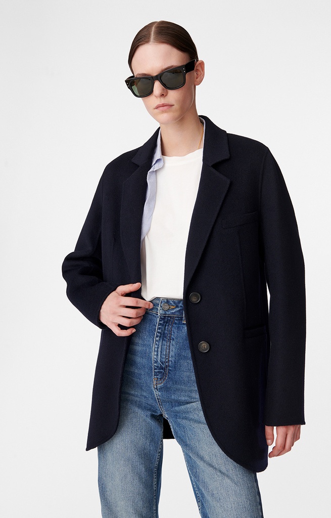 Marc Jacket Navy - VANESSA BRUNO