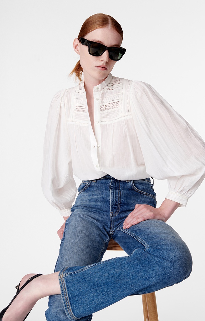 Valdo Blouse White - VANESSA BRUNO
