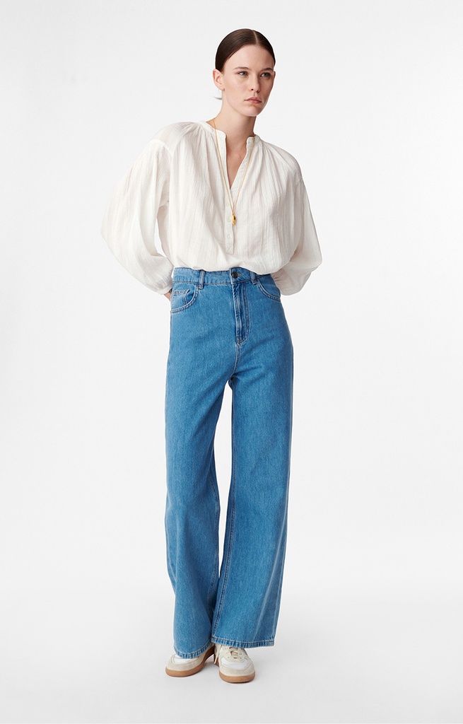 Tybalt Straight Jeans Light Indigo - VANESSA BRUNO