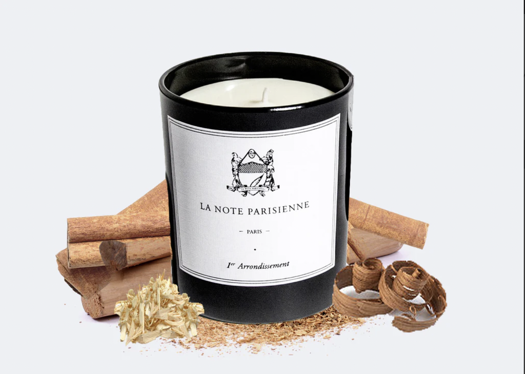 [B18501] Scented Candle 1st Arrondissement of Paris 185gr - LA NOTE PARISIENNE