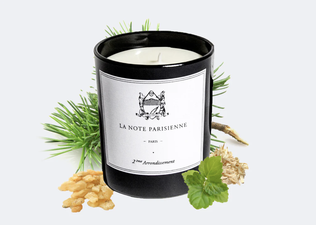 [B18502] Scented Candle 2nd Arrondissement of Paris 185gr - LA NOTE PARISIENNE