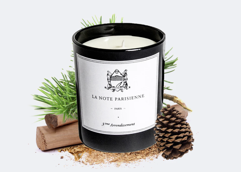 [B18503] Scented Candle 3rd Arrondissement of Paris 185gr - LA NOTE PARISIENNE