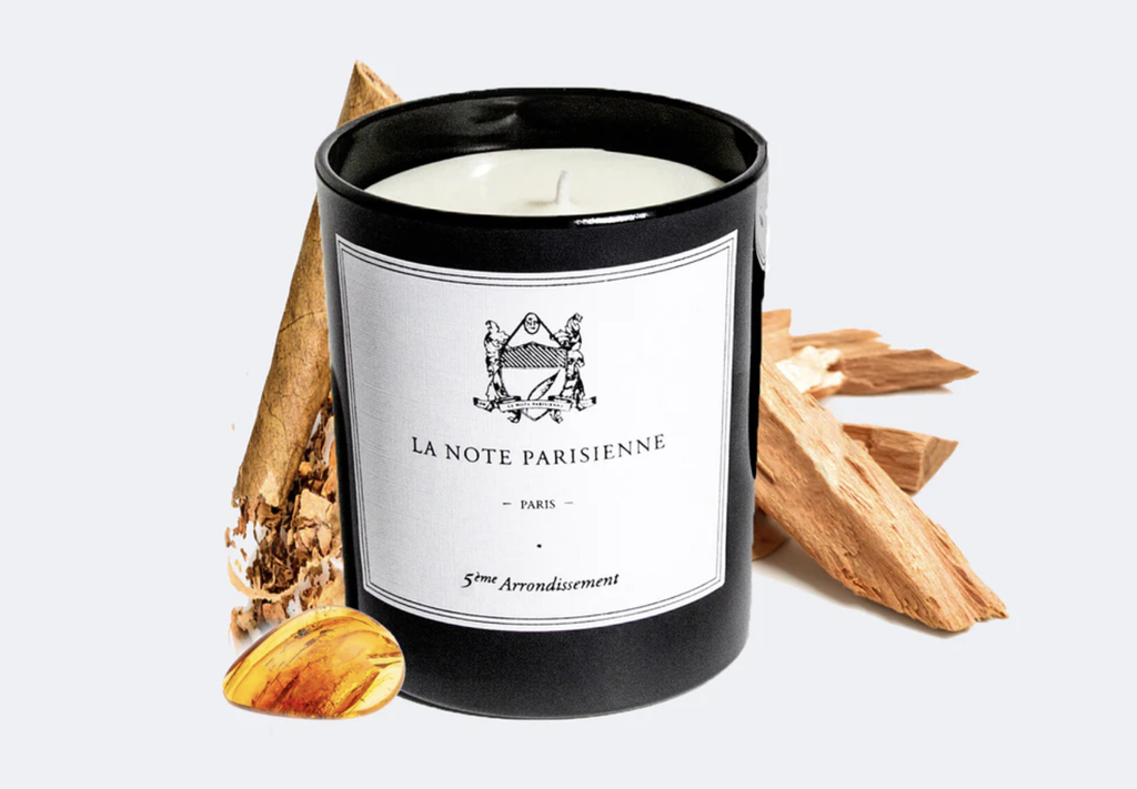 [B18505] Scented Candle 5th Arrondissement of Paris 185gr - LA NOTE PARISIENNE