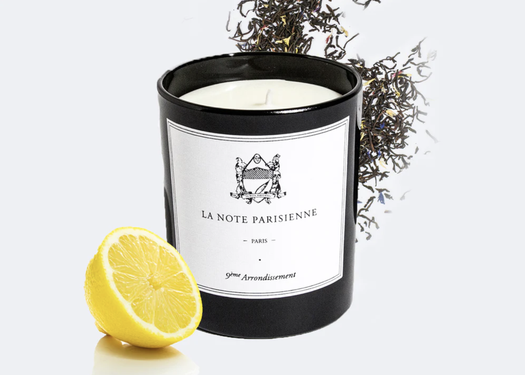 [B18509] Scented Candle 9th Arrondissement of Paris 185gr - LA NOTE PARISIENNE