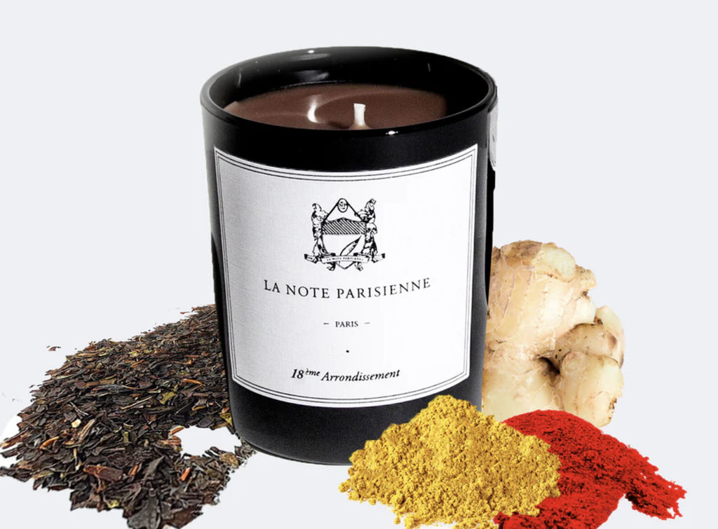 [B18518] LA NOTE PARISIENNE - Scented Candle 18th Arrondissement of Paris 185gr