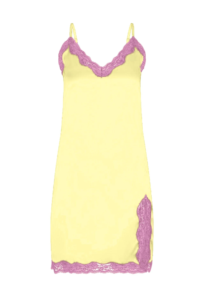 Silk Jumpsuit Lemonade-Lavender VANNINA VESPERINI