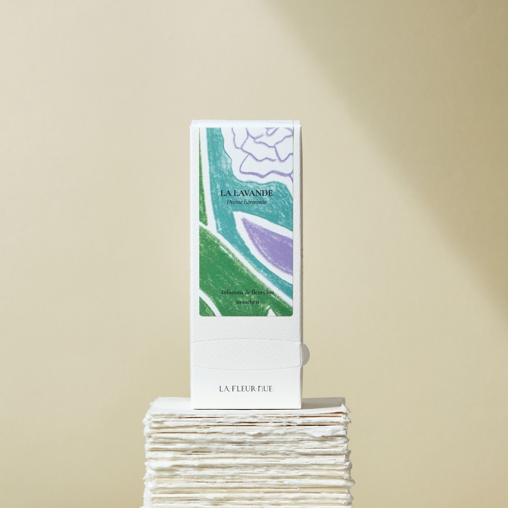 [LAVANDE-S] LA LAVANDE INFUSION - Dispenser Box - LA FLEUR NUE