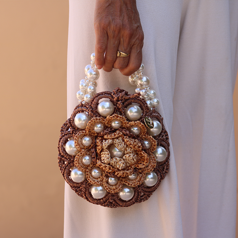 [ATBAGBLOSSOM] ALAMEDA TURQUESA - CHERRY BLOSSOM BAG