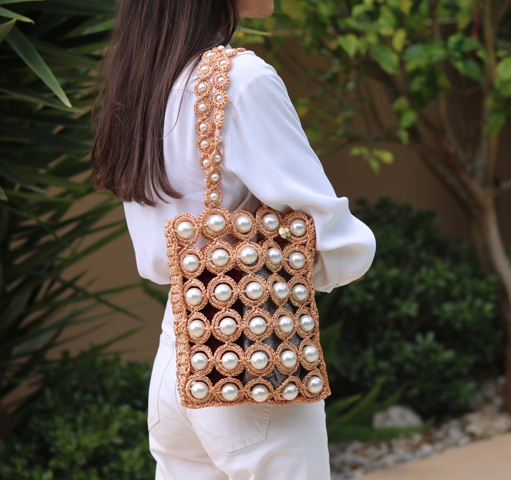 [ATBAGHANATOTE] ALAMEDA TURQUESA - HANA TOTE BAG