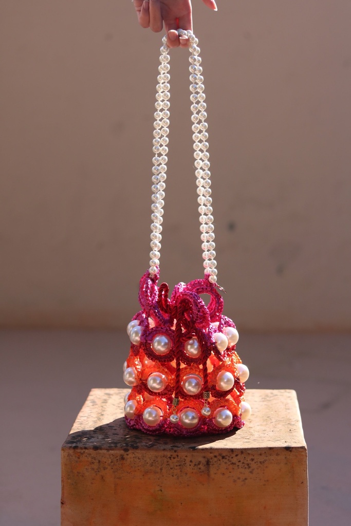 [ATBAGHANABUCKET] ALAMEDA TURQUESA - HANA BUCKET PINK 