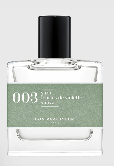 [BP003CI100] BON PARFUMEUR - Intense Cologne #003 Yuzu, violet leaves, vetiver, 100ml