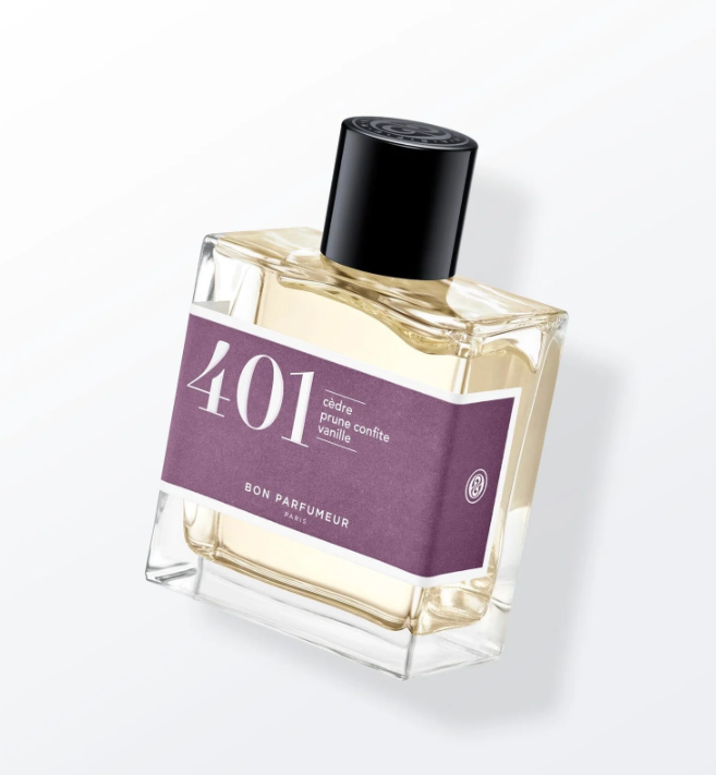 [BP401EDP30] BON PARFUMEUR - Eau de Parfum #401 Cedar, candied plum, vanilla, 30ml 