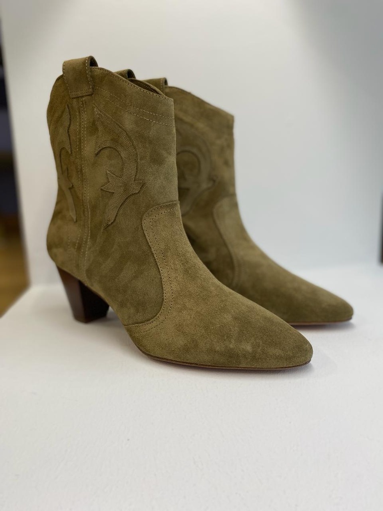 BA&SH - CASEY Boots Khaki