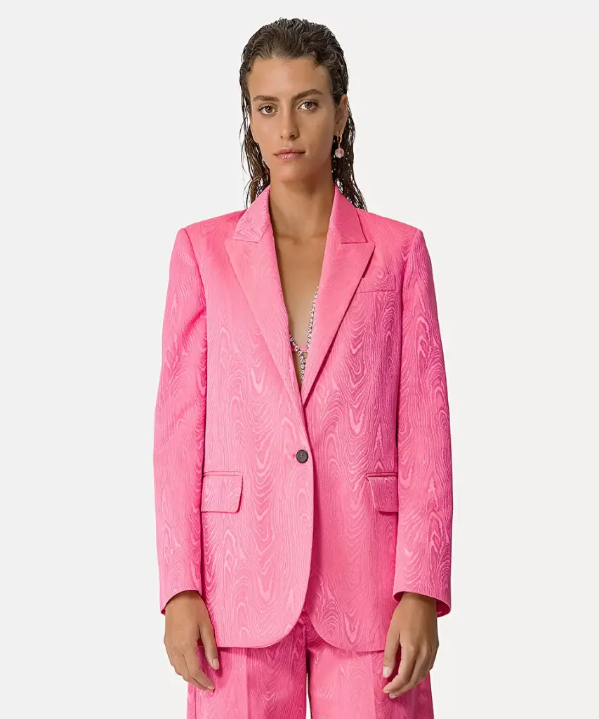 FORTE FORTE - Jacket in moiré jacquard emotion