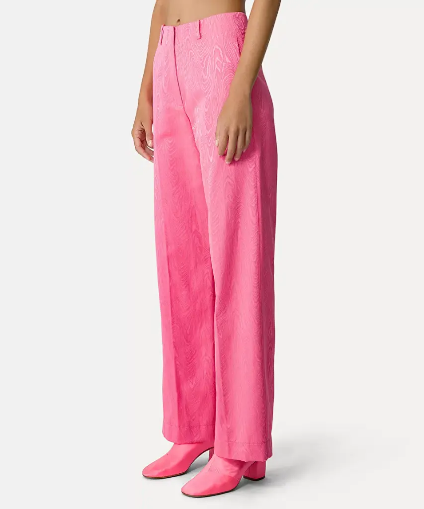 FORTE FORTE - moir' jacquard pants emotion