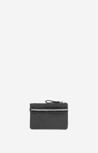 BIDINIS BAGS - Small Purse Anthracite Canvas and Sequins 