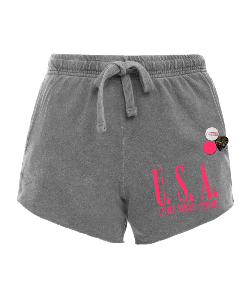 [SS24SHGR EUSA] Short Fit Shorter USA Grey - NEWTONE