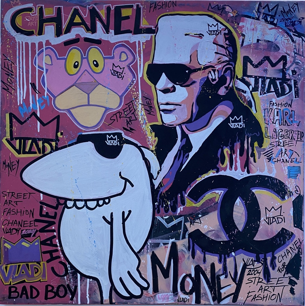 Karl Lagerfeld by Vladi - ART VLADI