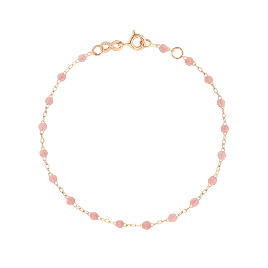[B3GI001R6317XX] BLUSH Bracelet 17cm Classic Gigi, 18ct Rose Gold - GIGI CLOZEAU