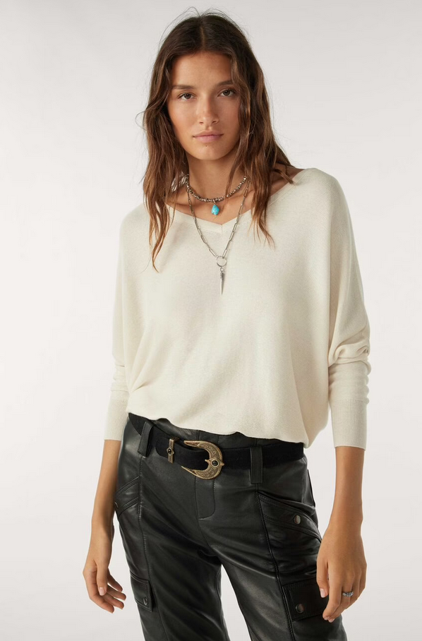 BA&SH - ELSY V-Neck Backless Sweater