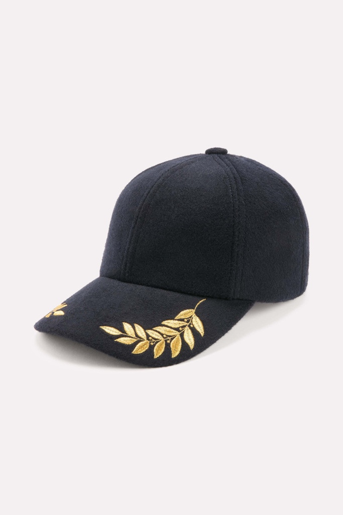 [W24LUXEBALL] ROSEANNA - Luxe Ball Cap Navy