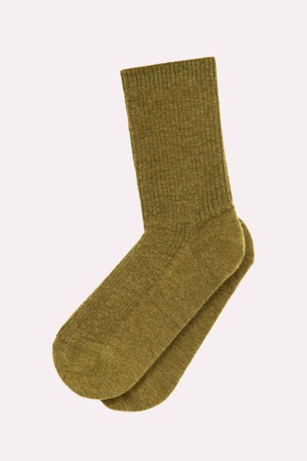 [W24ALPADANCER K] ROSEANNA - Alpaga Dancer Socks Kaki