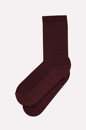 [W24ECOSDANCER C] ROSEANNA - Ecosse Dancer Socks Cerise