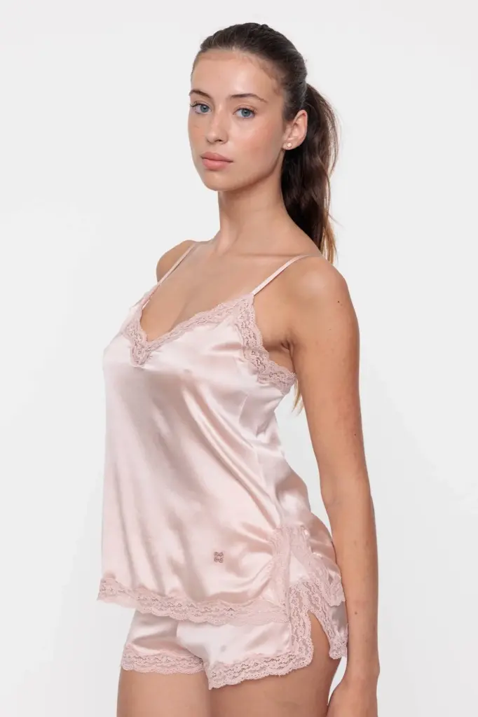 Silk Camisole, the Original, Ballerina/Nude - VANNINA VESPERINI