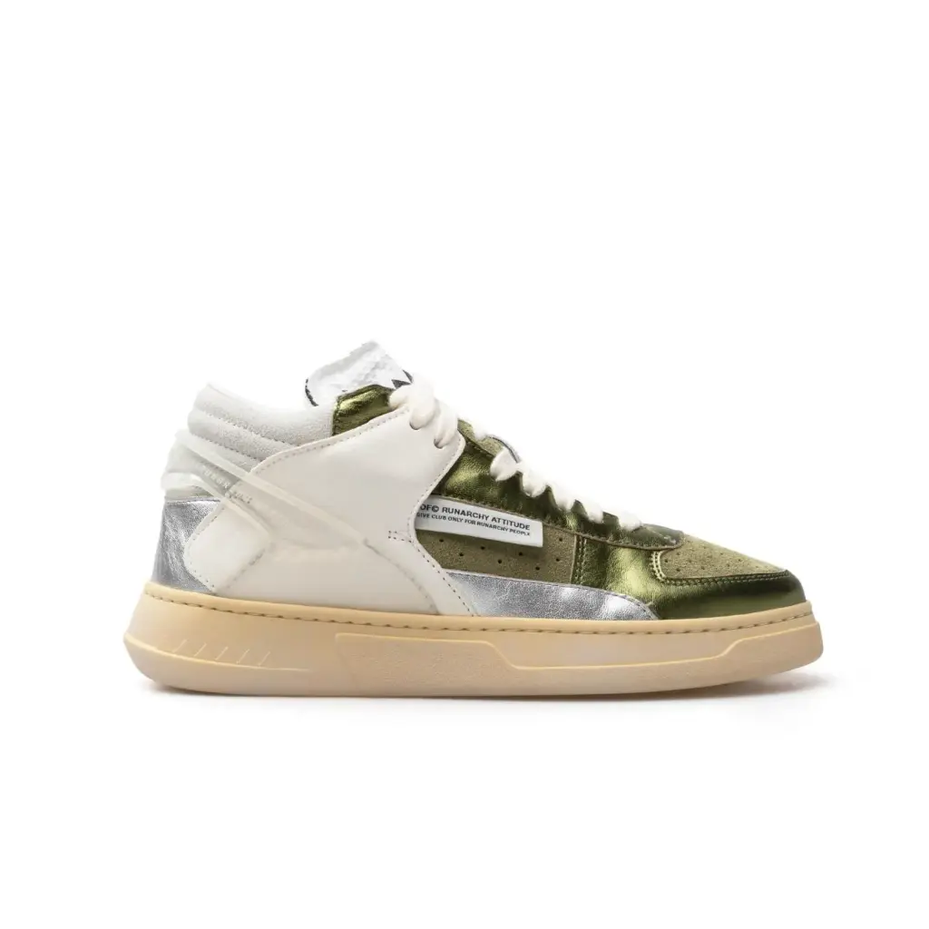 [70108W] RUN OF - Sneakers Errant Mid Metal Bessmer