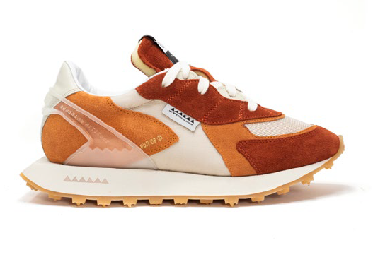 [9377W] RUN OF - Sneakers Bodrum Mango Rust