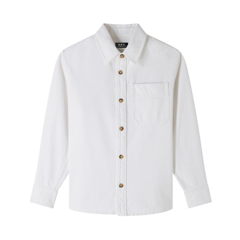 [COGZV-H02918] BASILE Embroidered Overshirt - A.P.C.