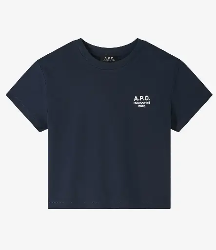 BOXY Rue Madame T-shirt Dark Navy - A.P.C.