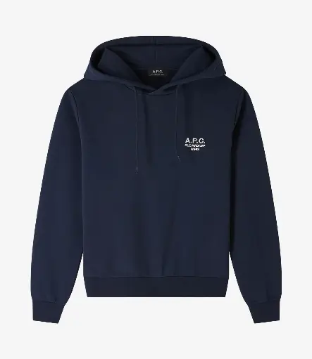 STANDARD Rue Madame hoodie Navy - A.P.C.