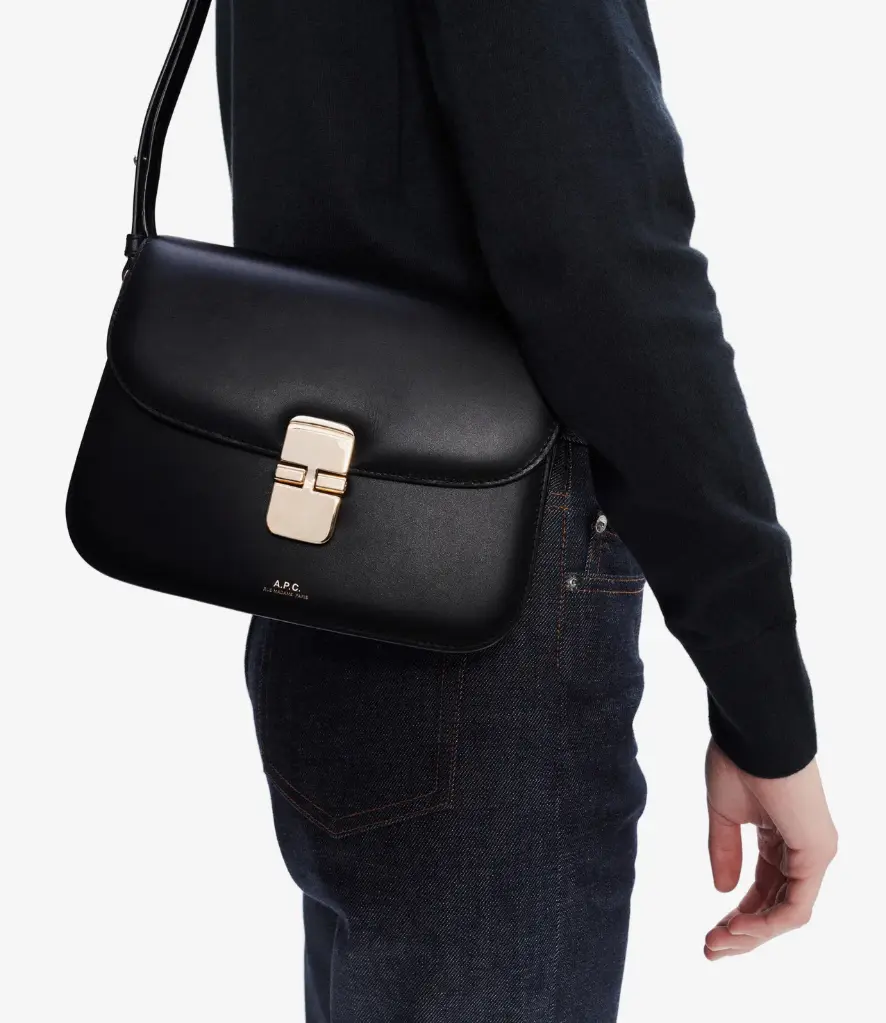 [PXBMW-F61413] A.P.C. - GRACE Black Small bag