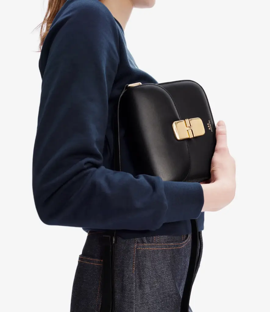[PXBMW-F61515]  A.P.C. PARIS - GRACE Black Mini bag 