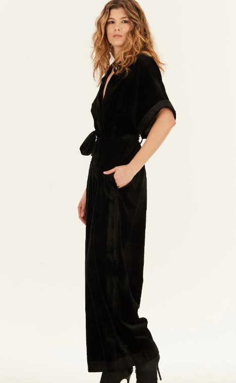[FW24CCV001] MARTIN MARTIN - CAPUCINE black jumpsuit