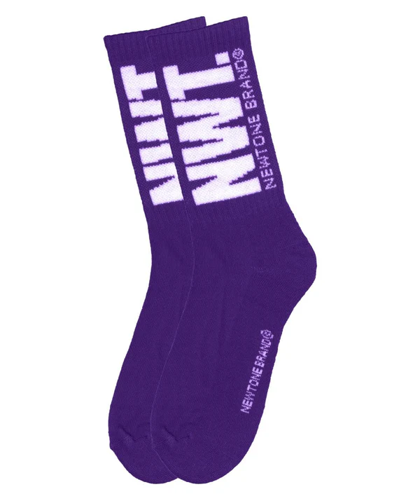 NEWTONE - Socks Soccer Brand Grape
