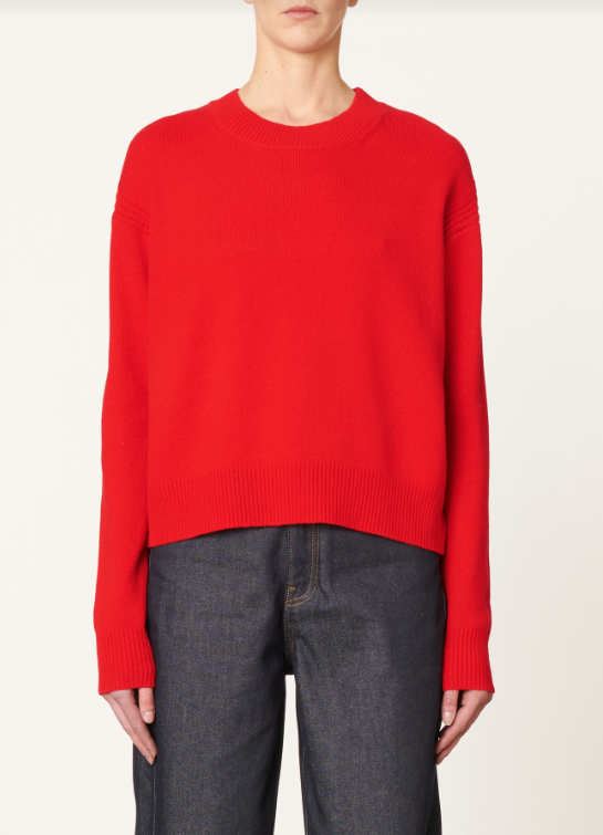 [2HVC32-V15393] Didia Sweater Coquelicot - VANESSA BRUNO