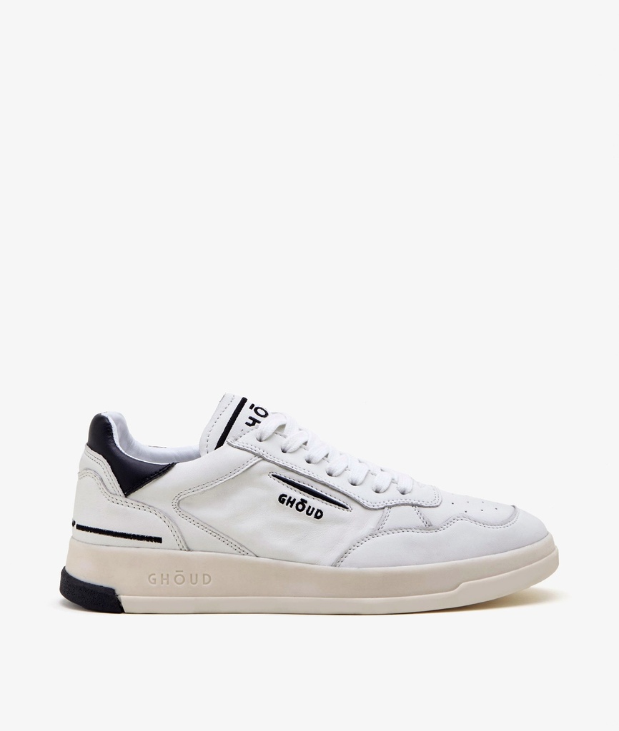 [TNLM-LL12] GHOUD VENICE - Sneakers Tweener Low Leather White Black M
