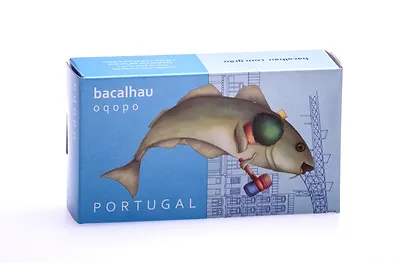 [CP001] PORTO - Codfish with Chickpeas  (Canned 120g)