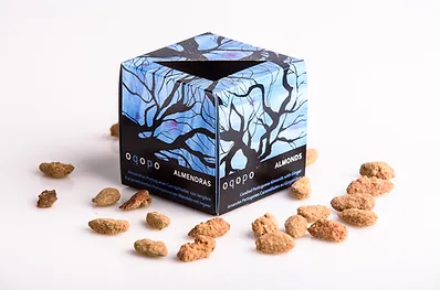 [AM002] Caramelized Portuguese almonds with ginger (100g pack)