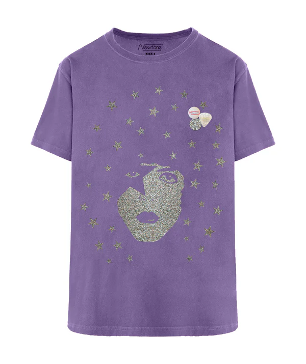 T.Shirt Trucker Singer Purple - NEWTONE 