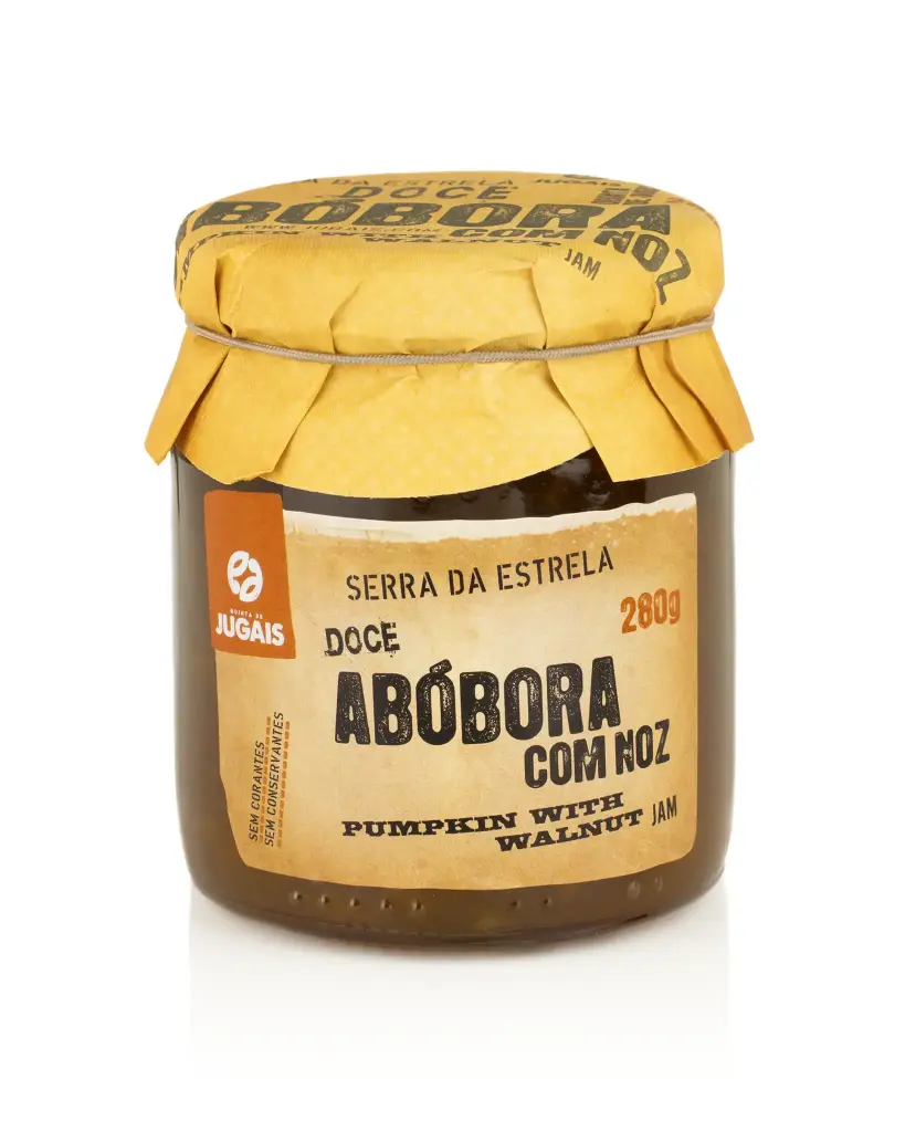 [10201012] Pumpkin Jam w/ Walnut 280g - Quinta de Jugais 